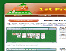 Tablet Screenshot of free-solitaire-download.com